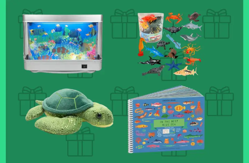 gifts for a child who likes marine life and aquariums